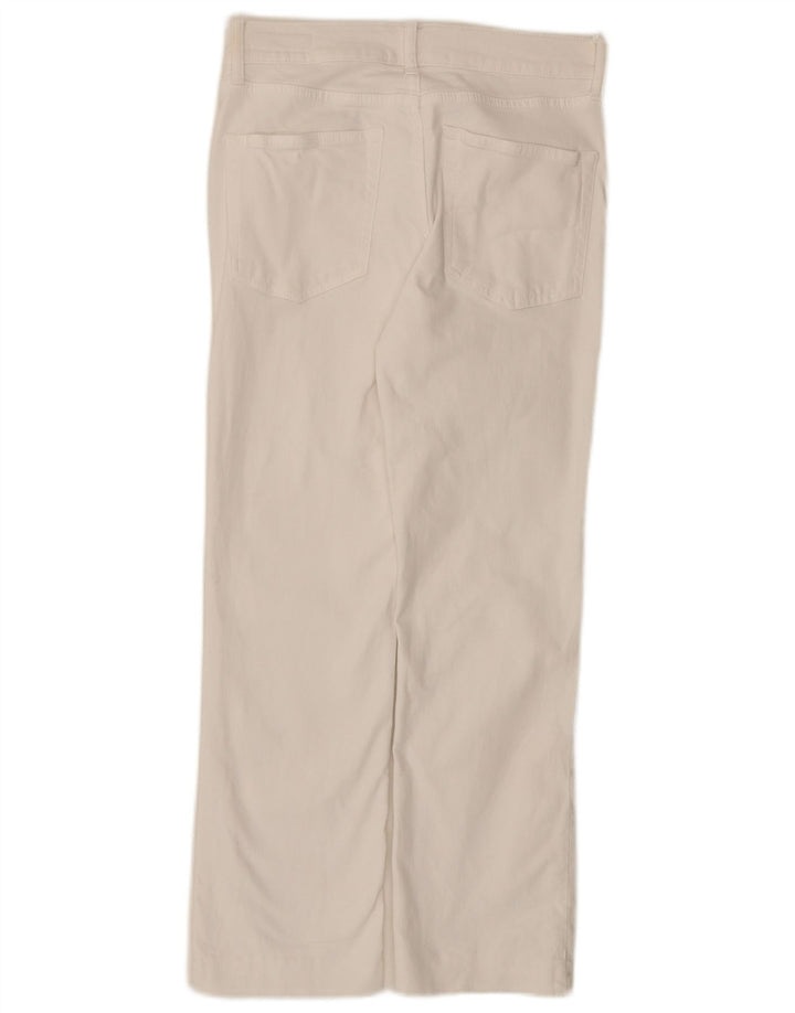 Jeans corti da donna Zara EU 38 piccoli W28 L26 bianchi