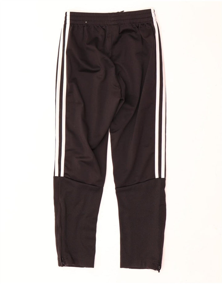 Pantaloni della tuta da ragazzo Adidas 9-10 anni in poliestere nero