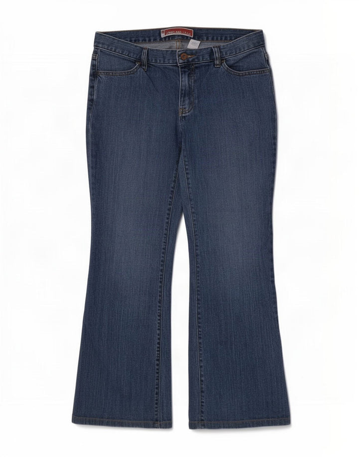 Gap Jeans bootcut lunghi e asciutti da donna US 8 medi W30 L29 cotone blu