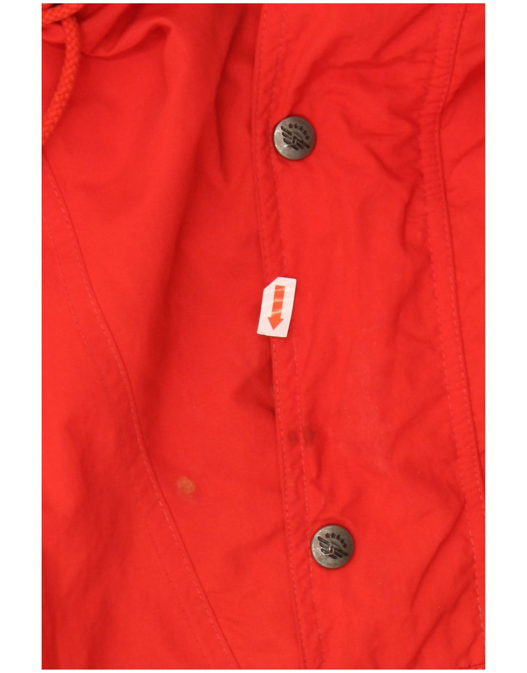 SCHAEFER Giacca a vento da uomo con cappuccio Gore-Tex UK 44 2XL Rosso Poliammide