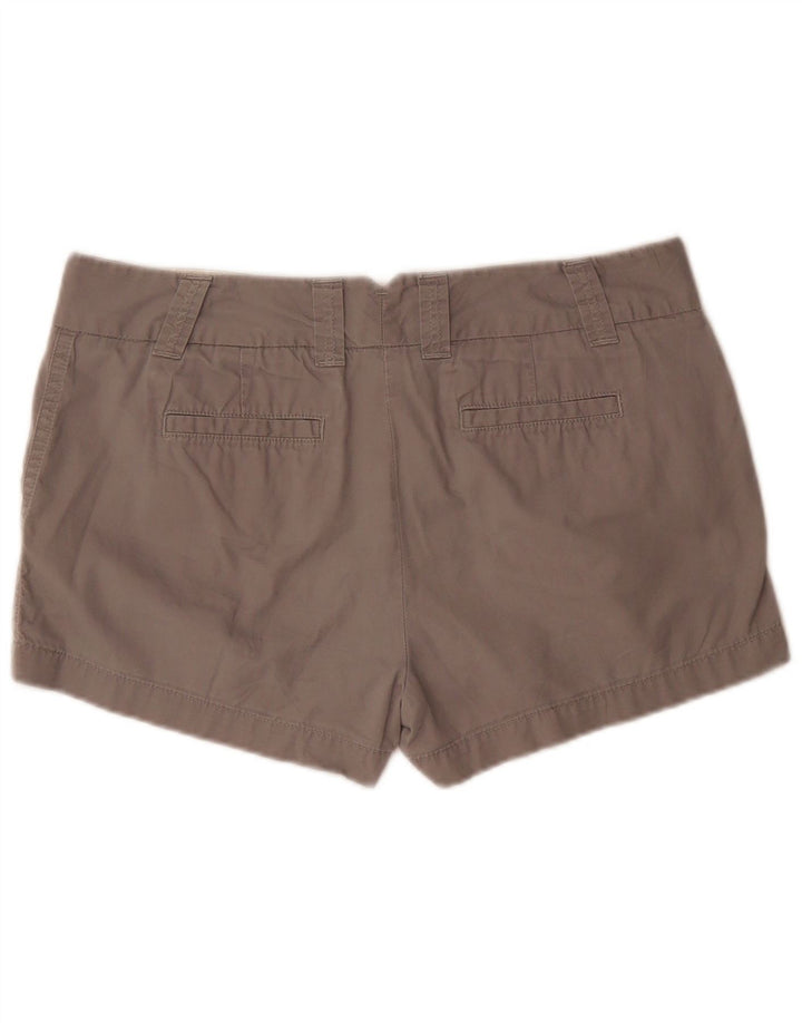 J. Pantaloncini chino da donna Crew US 8 Medium W33 Cotone grigio