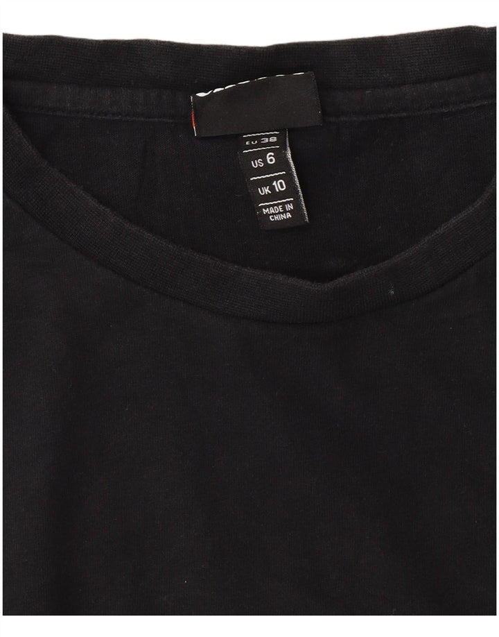 T-shirt oversize da donna Ellesse Top UK 10 Small Nera