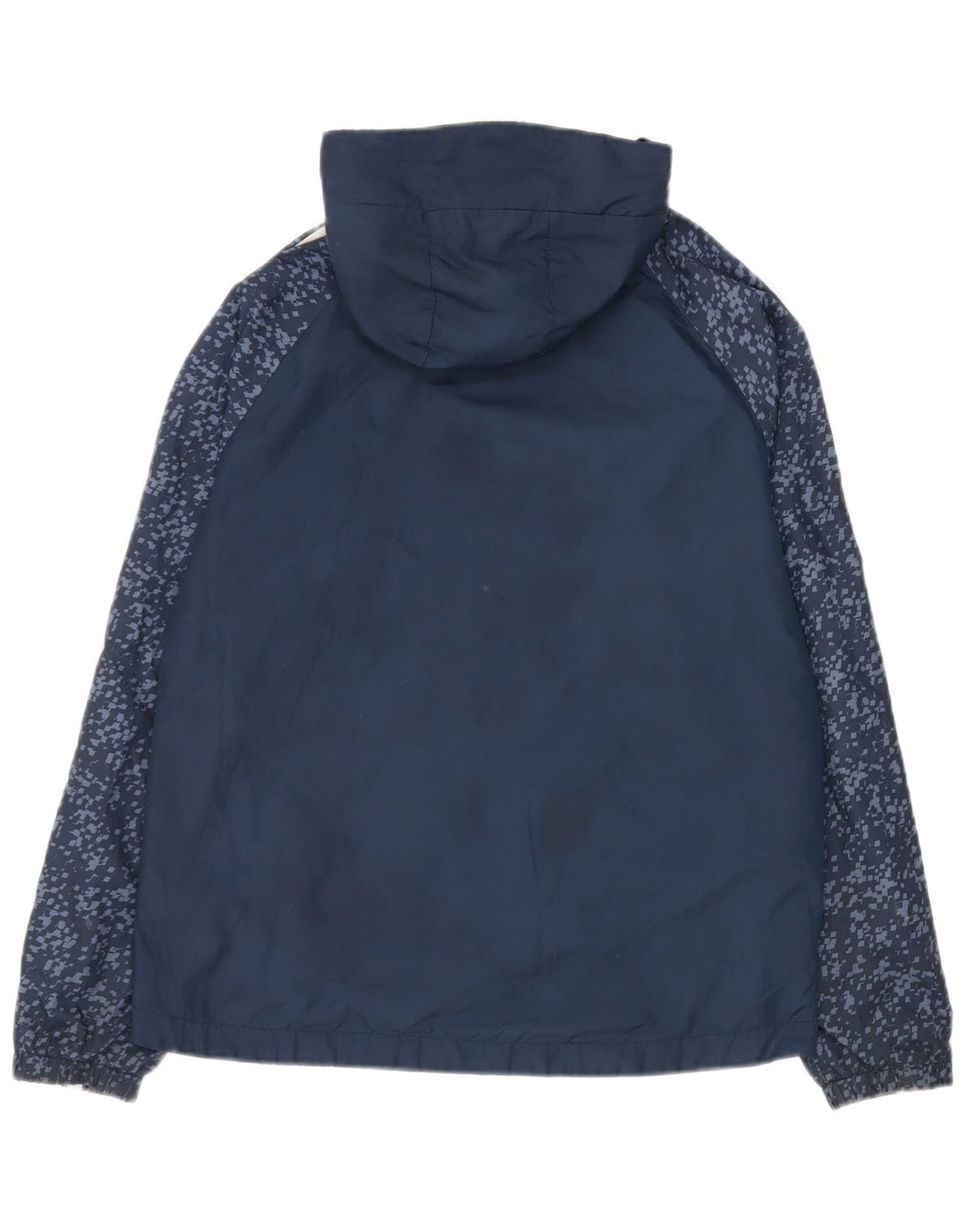 Giacca da ginnastica con cappuccio Adidas da ragazzo 13-14 anni in poliestere blu navy
