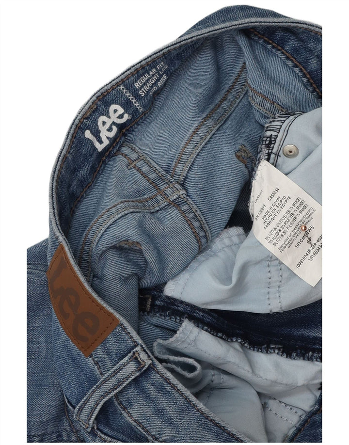 Jeans LEE da donna a vita media, vestibilità regolare, vestibilità regolare, US 6, medio, W28 L26 blu