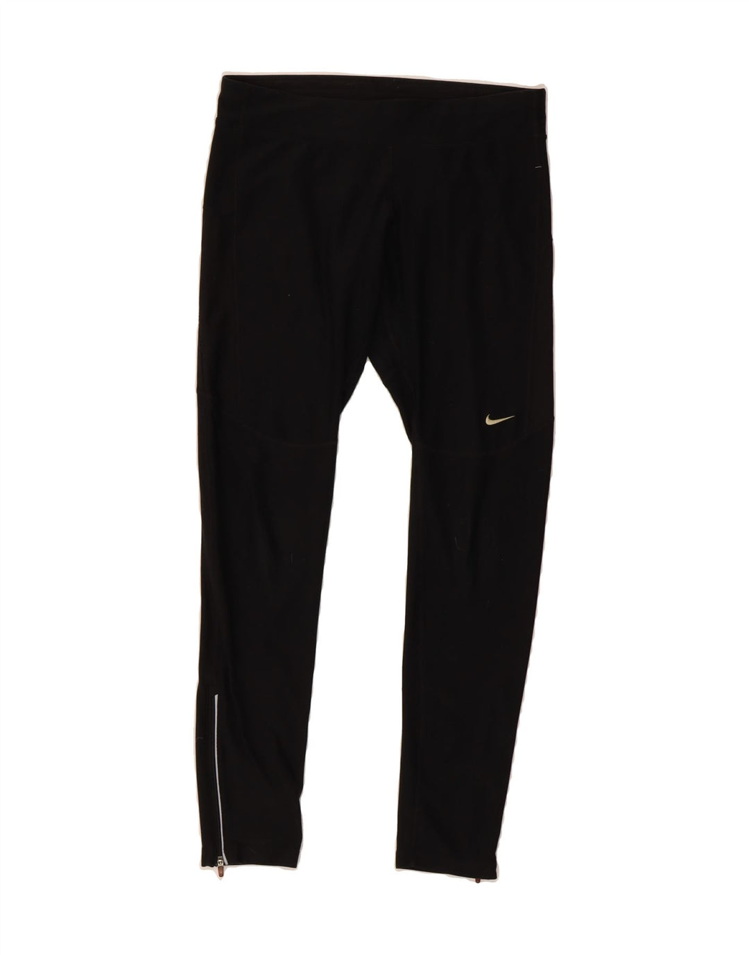 NIKE Womens Dri Fit Tracksuit Trousers UK 14 Medium  Black Polyester Vintage Nike and Second-Hand Nike from Messina Hembry 