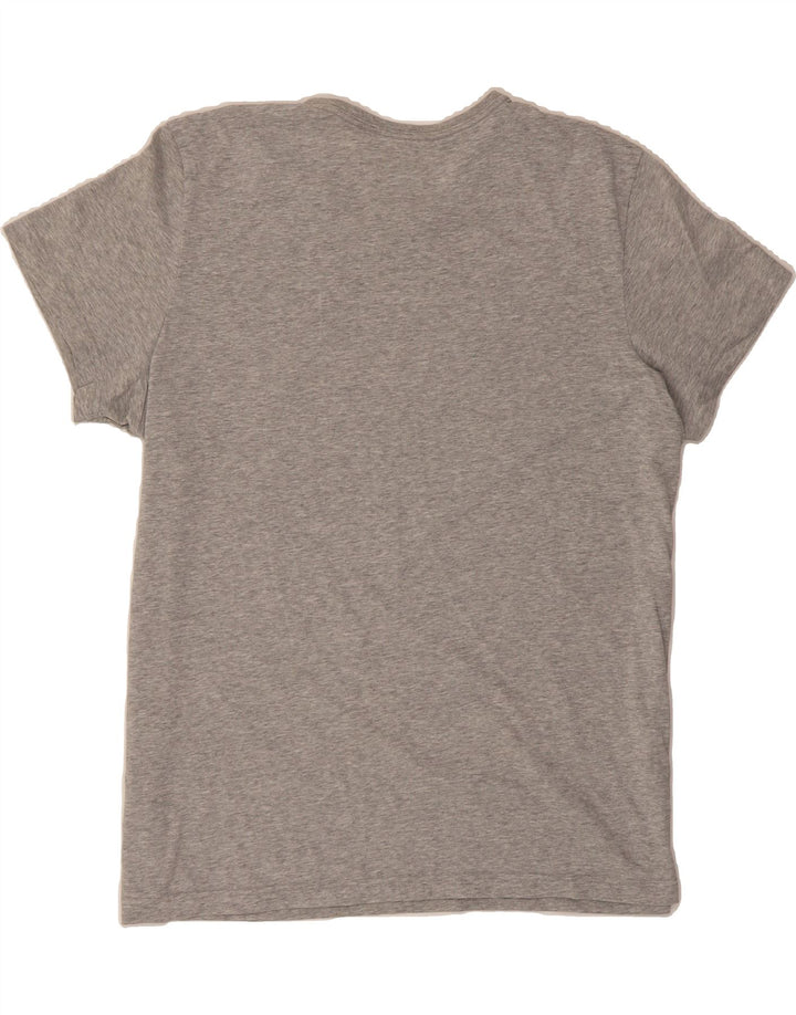 ADIDAS Mens Climalite Graphic T-Shirt Top 2XL Grey Vintage Adidas and Second-Hand Adidas from Messina Hembry 