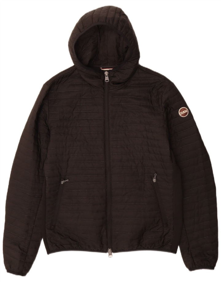 Giacca imbottita con cappuccio Colmar da uomo IT 50 Medium Nero Poliestere