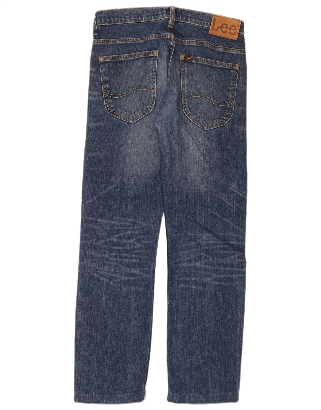 Jeans dritti da uomo Lee Powell W29 L30 cotone blu