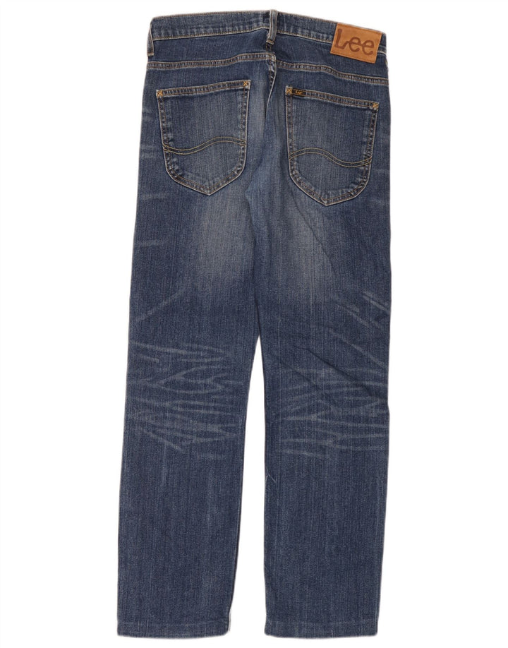 Jeans dritti da uomo Lee Powell W29 L30 cotone blu