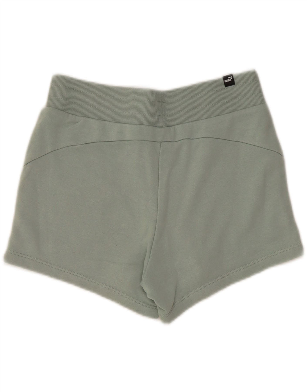 PUMA Womens Sport Shorts UK 6 XS Blue Cotton