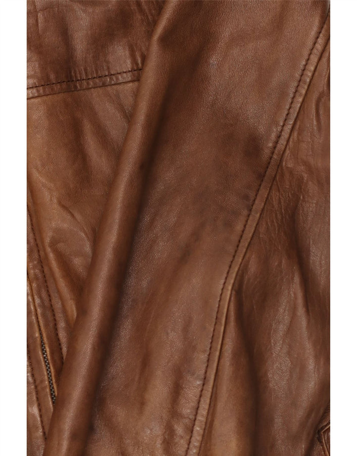 Giacca Pelle Uomo Conbipel IT 54 2XL Pelle Marrone