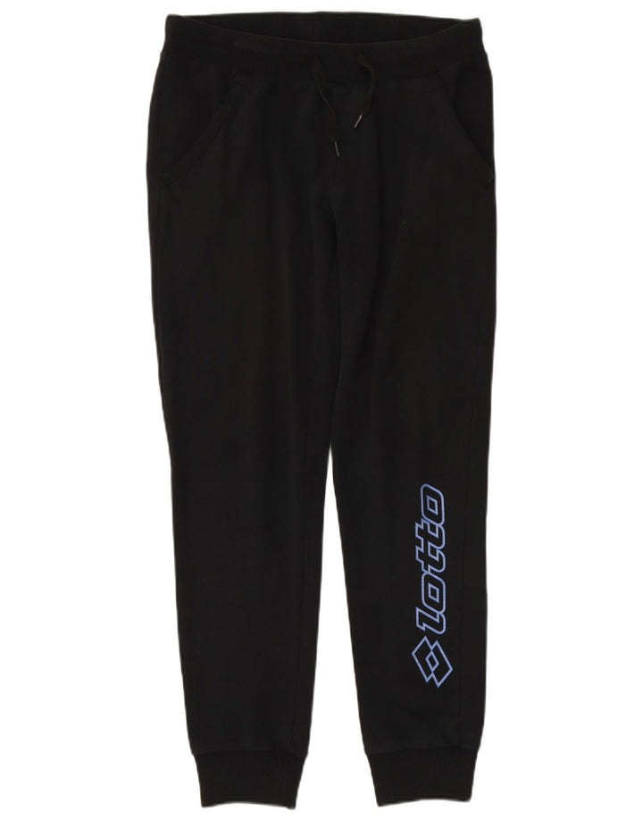 Pantaloni da tuta grafici da uomo LOTTO Joggers medio nero
