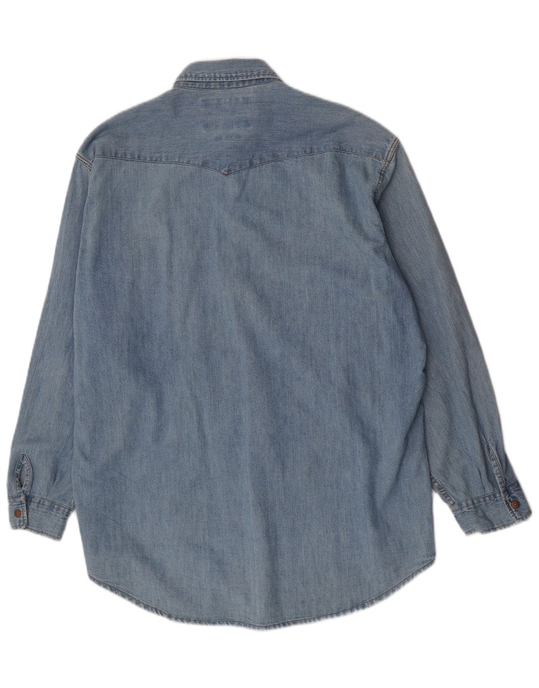 Camicia di jeans da uomo Carrera grande in cotone blu