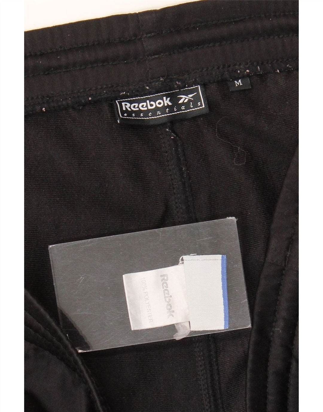 Pantaloni da tuta da uomo Reebok Medium Nero Poliestere