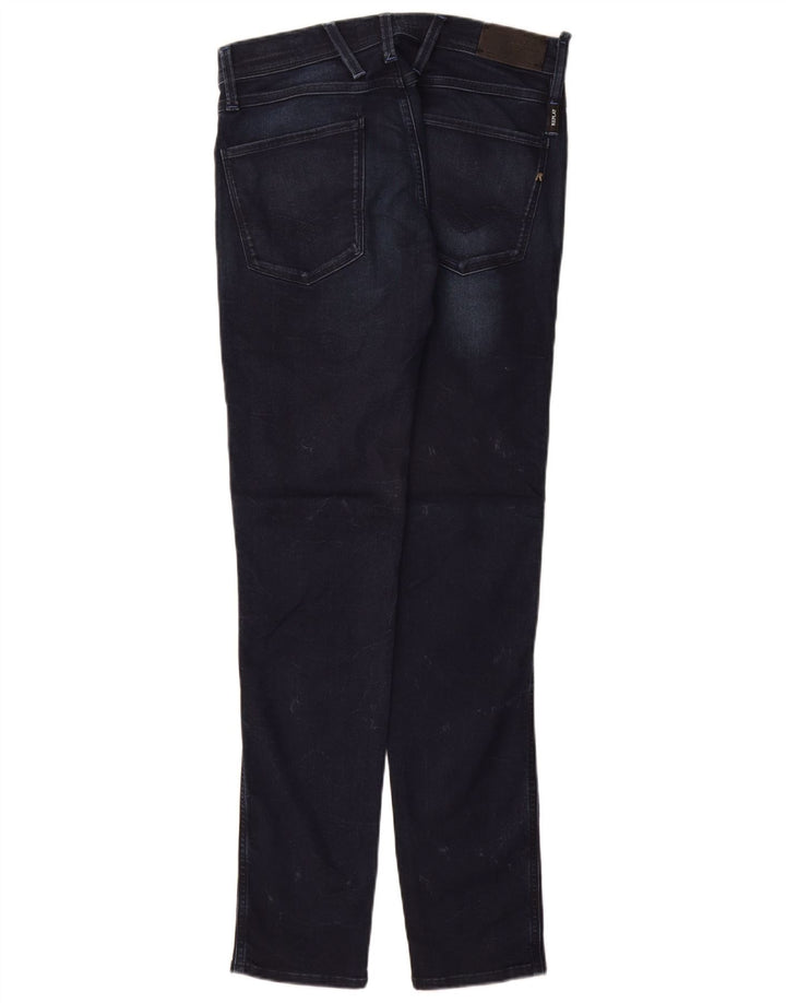 Replay Jeans Anbass Slim da Donna W29 L33 Blu Navy