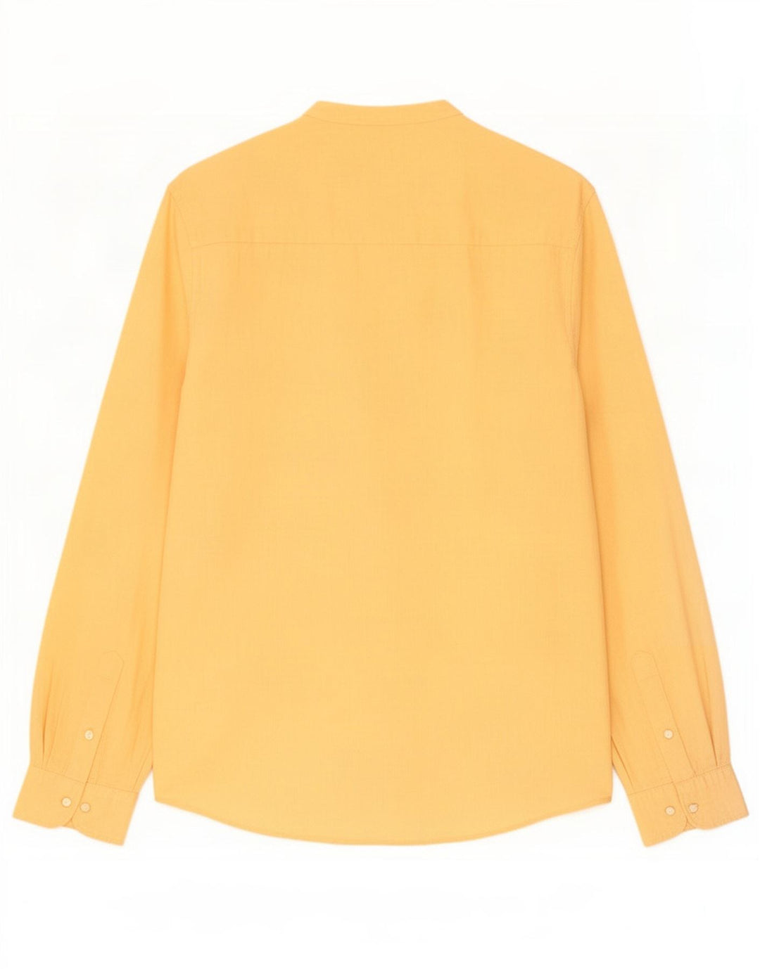 Camicia Zara Uomo Piccola Lino Giallo