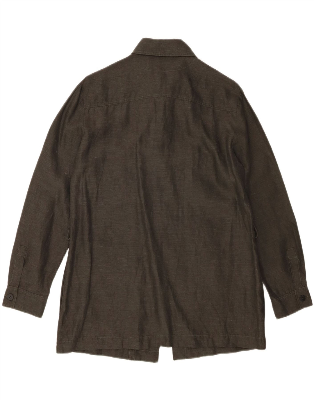 Camicia da donna Marella UK 8 piccola lino kaki