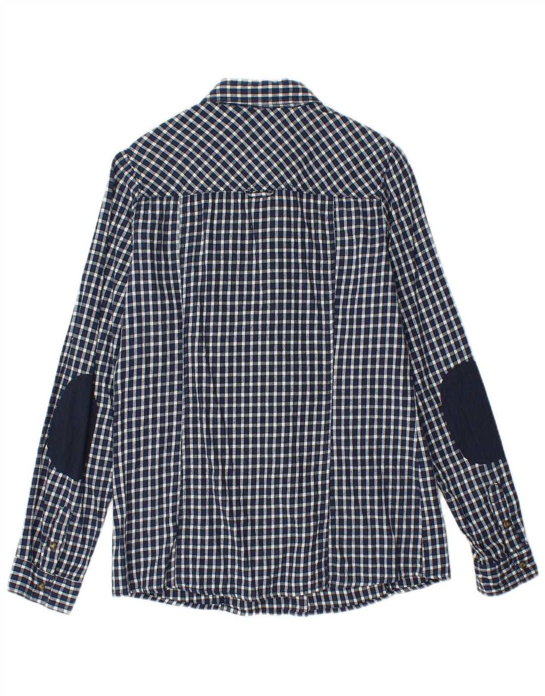 Camicia da donna BRUGI UK 12 Cotone a quadretti blu navy medio