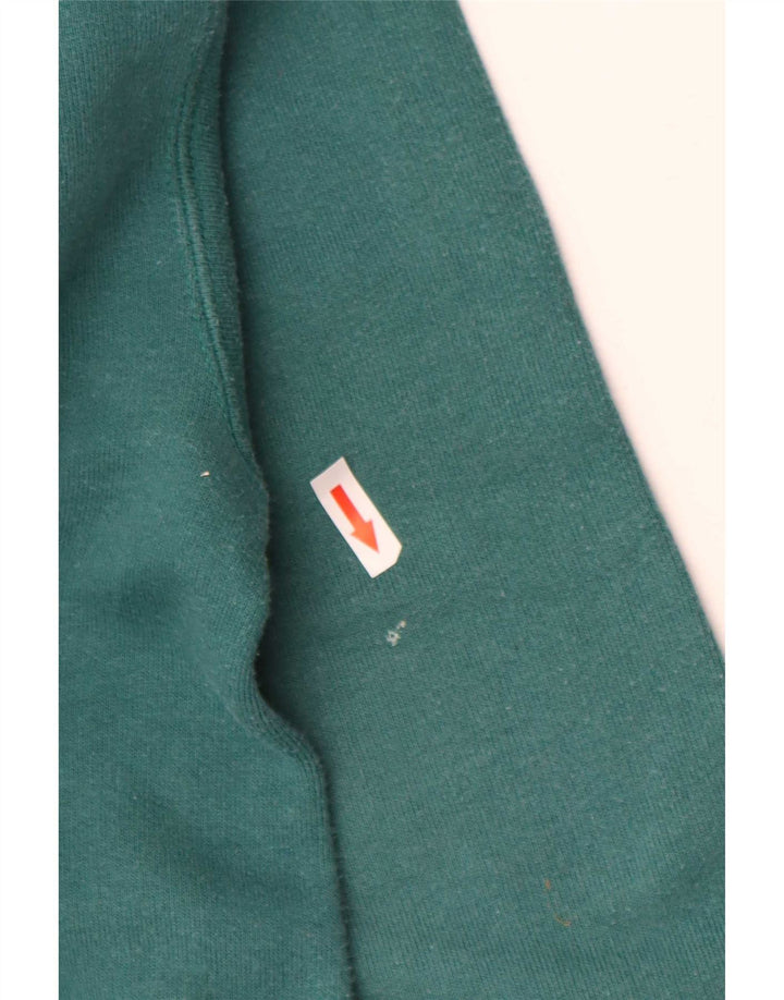 Felpa Champion da uomo con collo alto, maglione, cotone verde medio