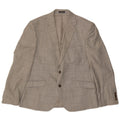 Giacca blazer a 2 bottoni sartoriale da uomo Marks & Spencer UK 42 quadri grigi grandi