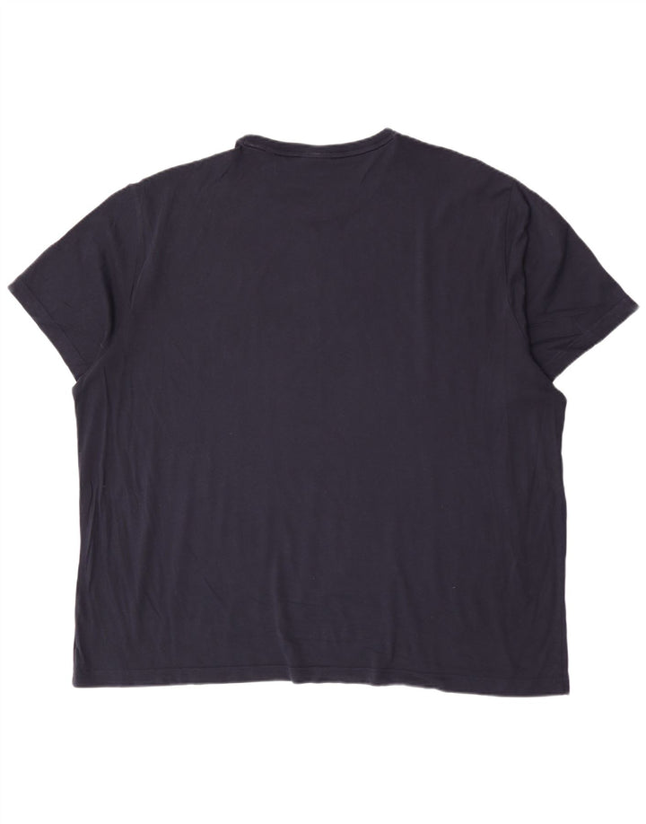 T-shirt da uomo Gant Top 5XL Blu navy