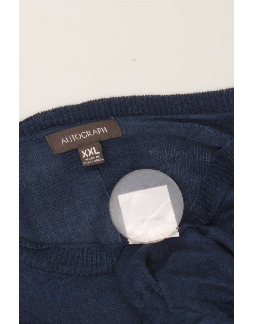 Maglione maglione oversize con scollo a barca da donna Marks & Spencer UK 20 2XL Blu