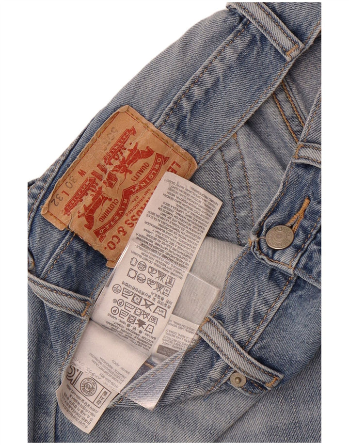 Levi's Uomo 505 Jeans dritti W30 L27 Cotone Blu