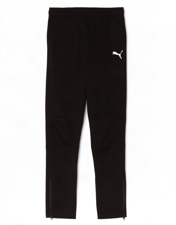 Pantaloni della tuta da ragazzo Puma 9-10 anni in poliestere nero