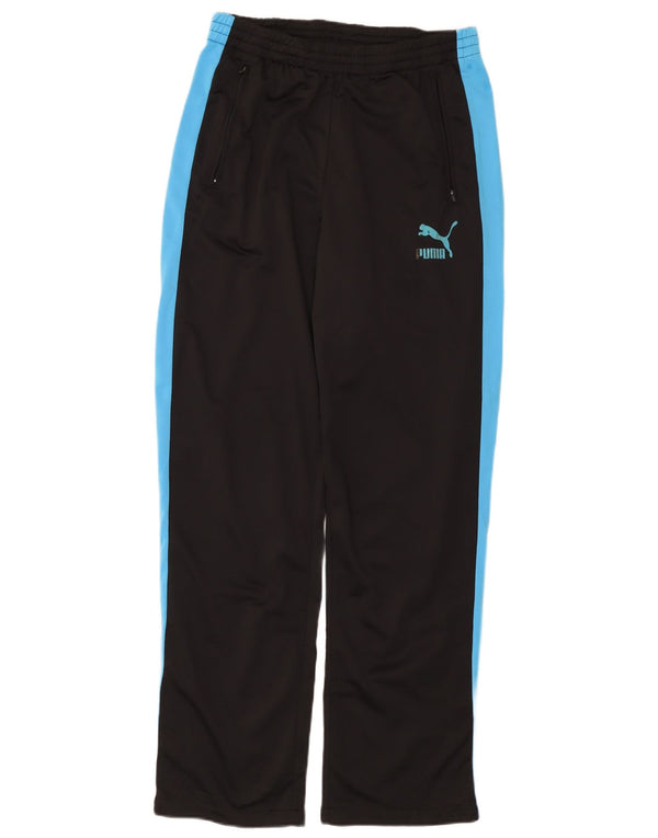 Pantaloni da tuta da uomo Puma Medium Black Colourblock in poliestere