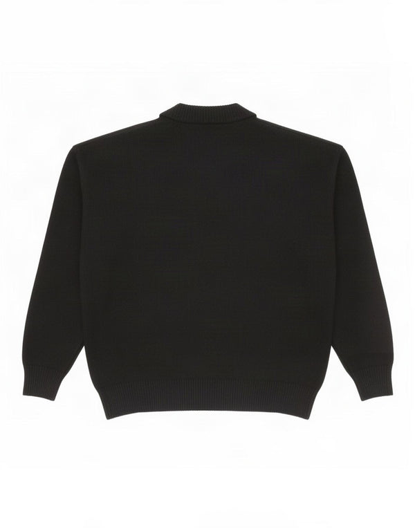 Maglione maglione girocollo da donna Marks & Spencer UK 14 medio nero