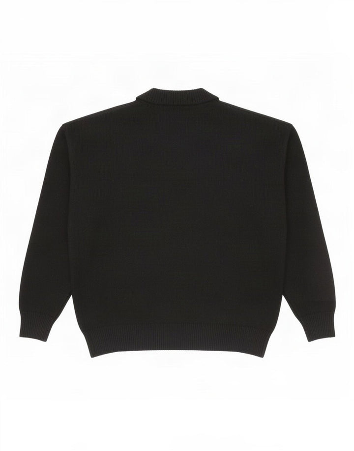 Maglione maglione girocollo da donna Marks & Spencer UK 14 medio nero