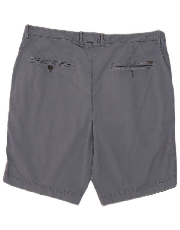 Pantaloncini chino da uomo Hugo Boss IT 50 Large W34 cotone blu