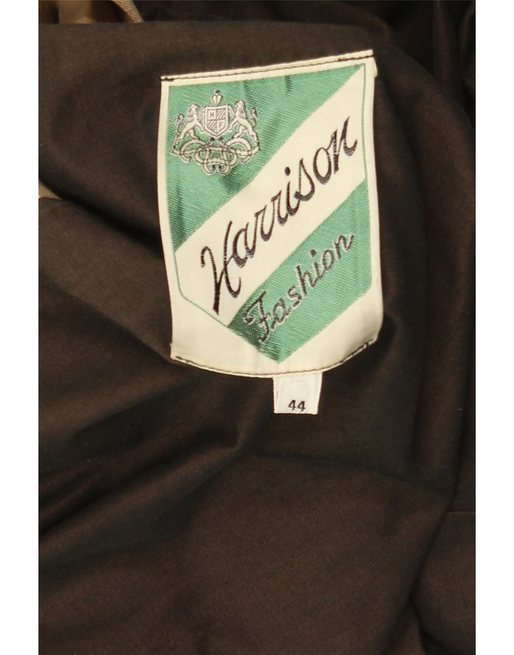 Trench vintage da donna IT 44 beige medio