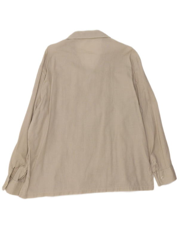 Camicia overshirt da uomo vintage IT 54 XL Verde