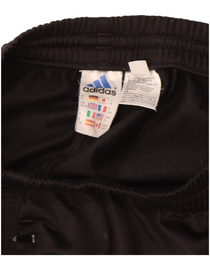 Pantaloni da tuta da uomo Adidas UK 36/38 Small Nero Colourblock Poliestere