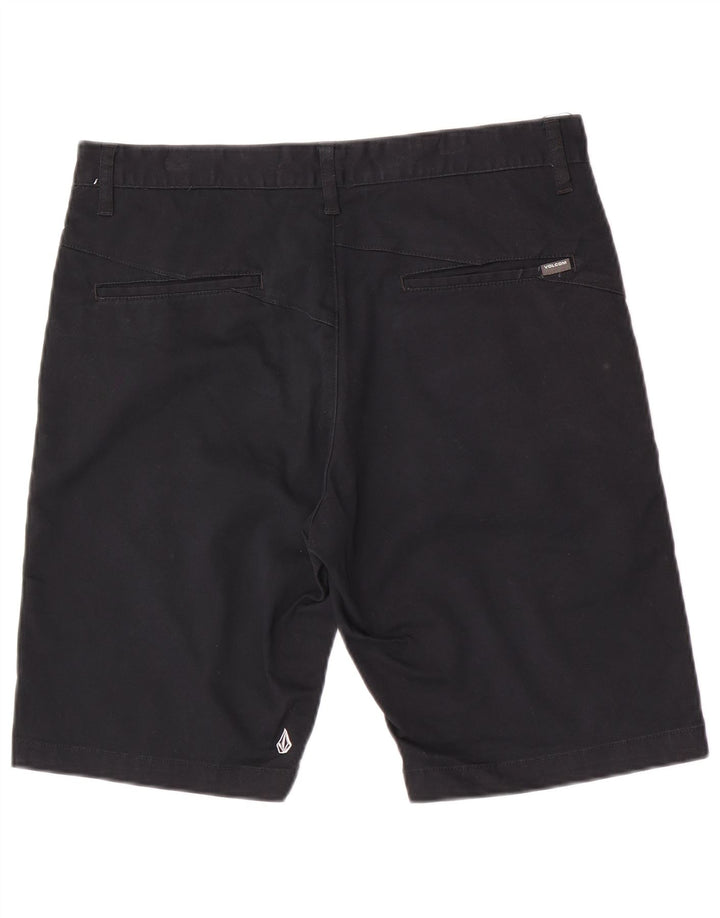 Pantaloncini chino da uomo Volcom W33 cotone nero medio