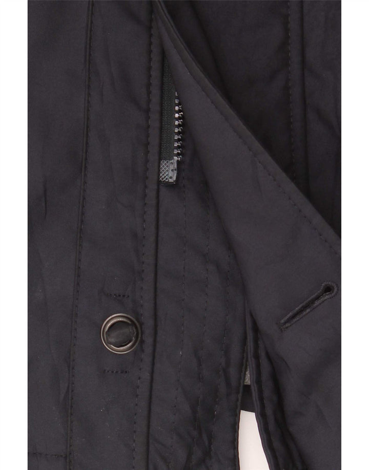 Cappotto giacca a vento da uomo Bond Street IT 52 XL poliestere blu navy