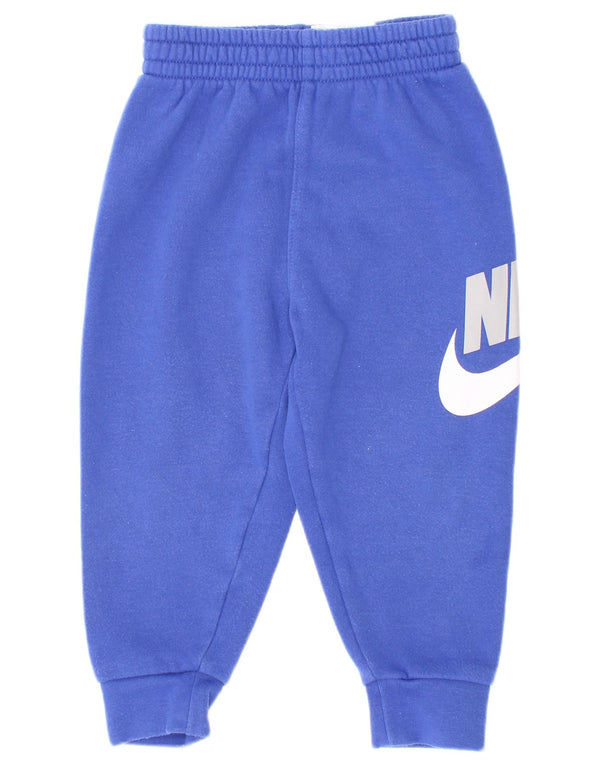 Pantaloni da tuta Nike da bambino con grafica Joggers 18-24 mesi in cotone blu