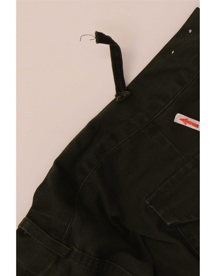 Pantaloni cargo da uomo con pegging Dickies W44 L31 poliestere verde