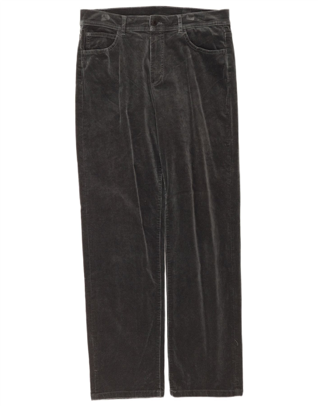 Pantaloni da donna in velluto a coste Massimo Dutti EU 40 Medium W30 L31 Blu Navy
