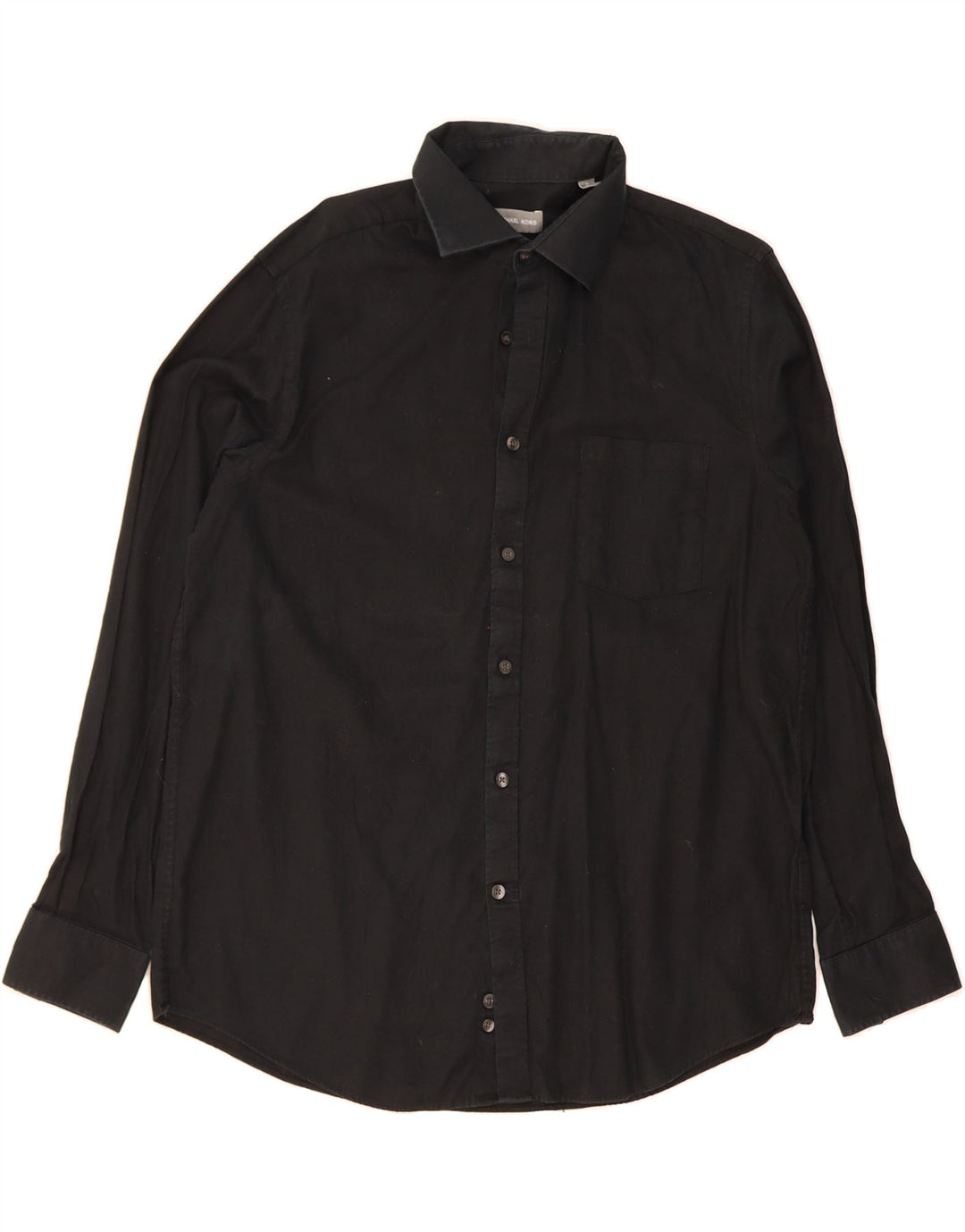 MICHAEL KORS Mens Shirt Size 17 XL Black Cotton Vintage Michael Kors and Second-Hand Michael Kors from Messina Hembry 