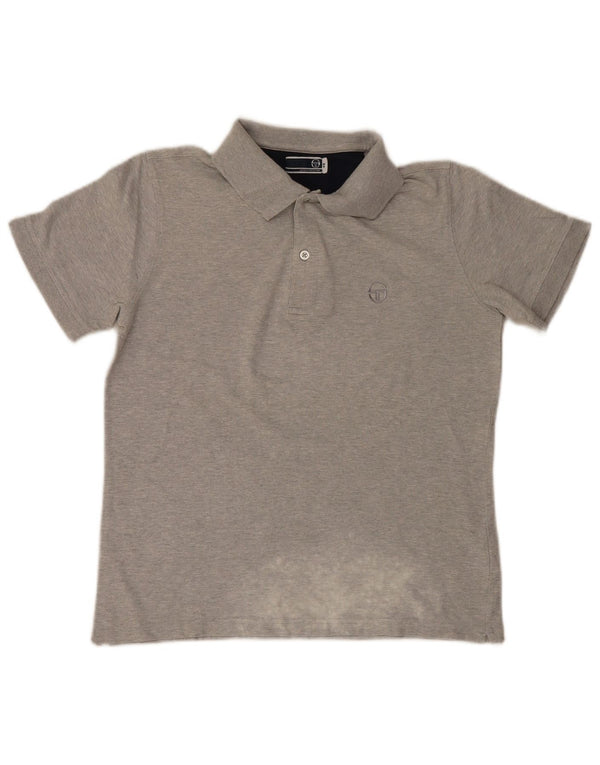 Polo Uomo Sergio Tacchini IT 48 Small Cotone Grigio
