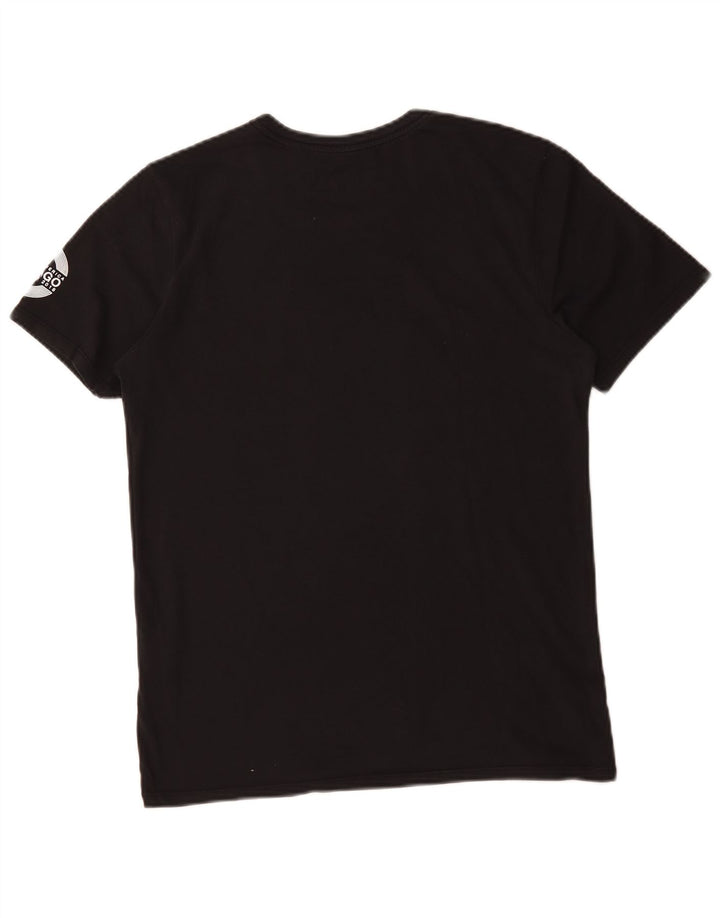 T-shirt grafica Nike Dri Fit da uomo, piccola, in cotone nero