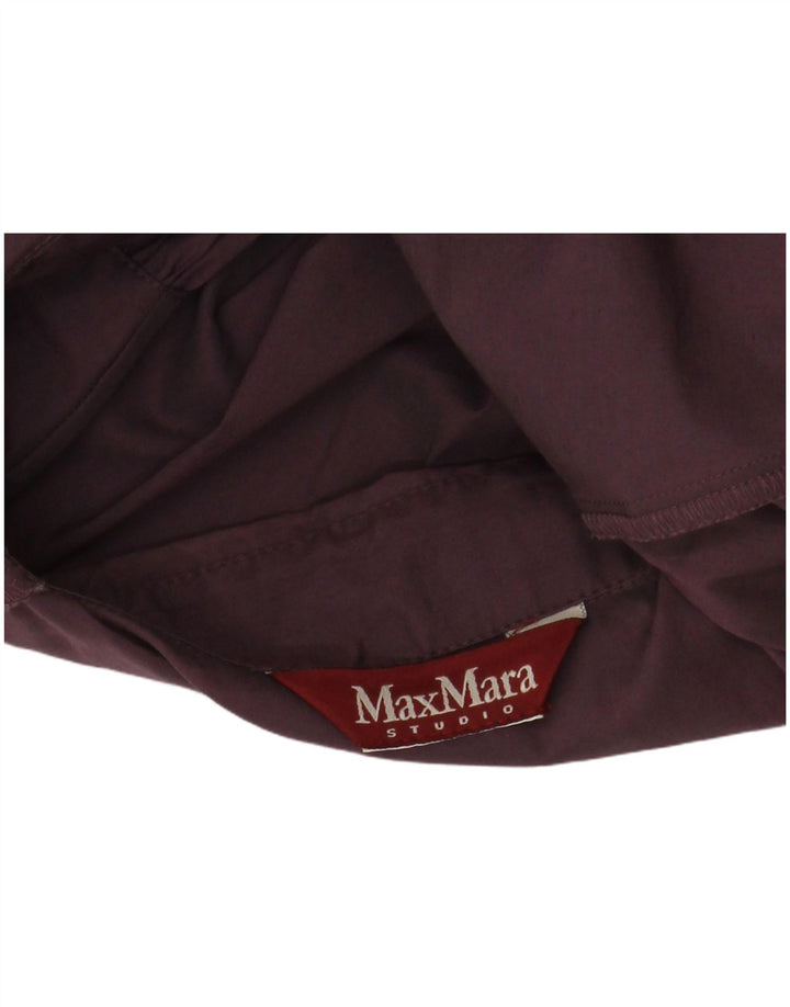 Camicia da donna Max Mara UK 12 Viola medio