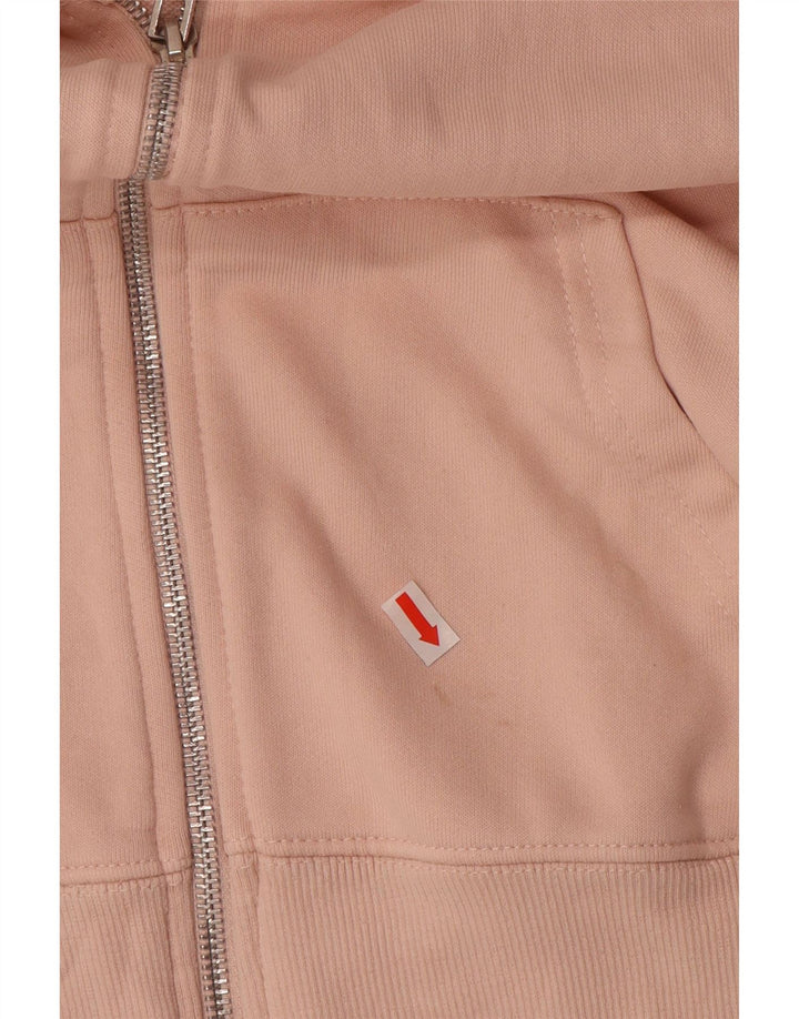 Felpa con cappuccio e zip per ragazze ZARA 8-9 anni in cotone rosa