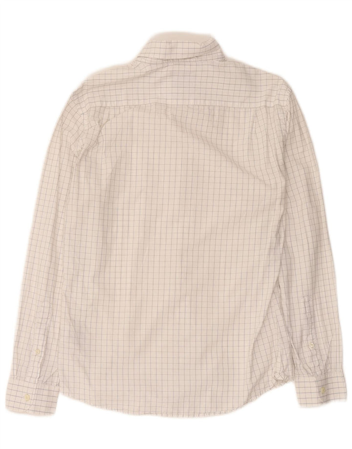 Camicia da uomo Dockers in cotone a quadri bianco sporco medio