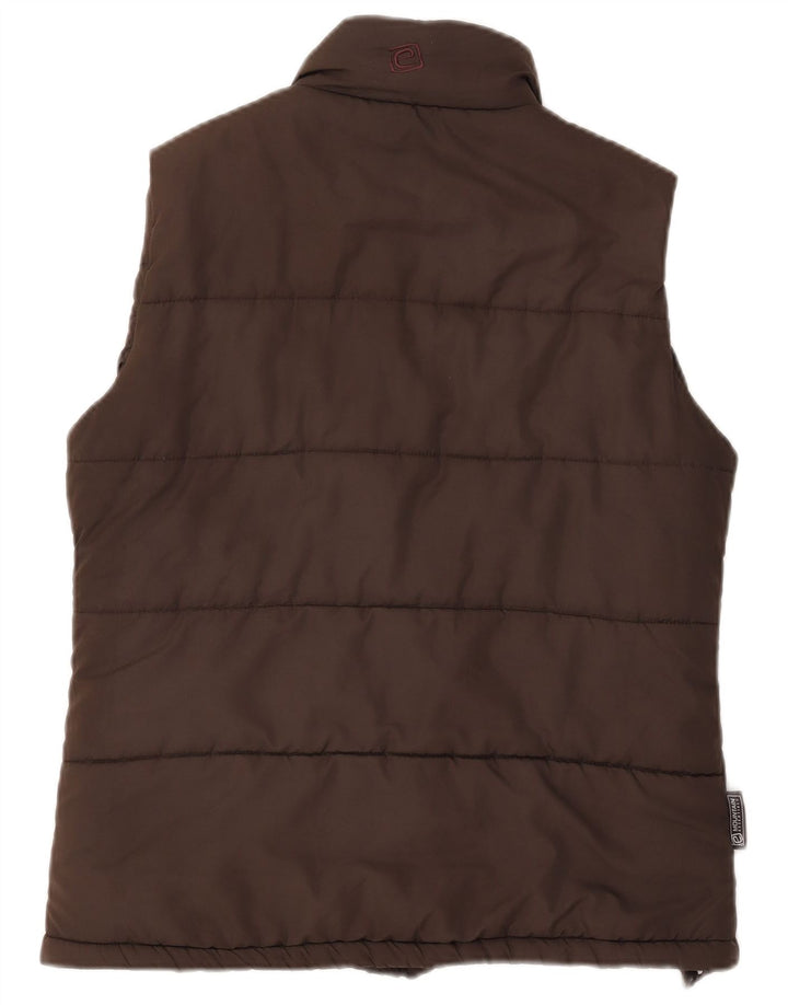 Gilet imbottito da donna Mountain Essentials UK 12 Poliestere marrone medio