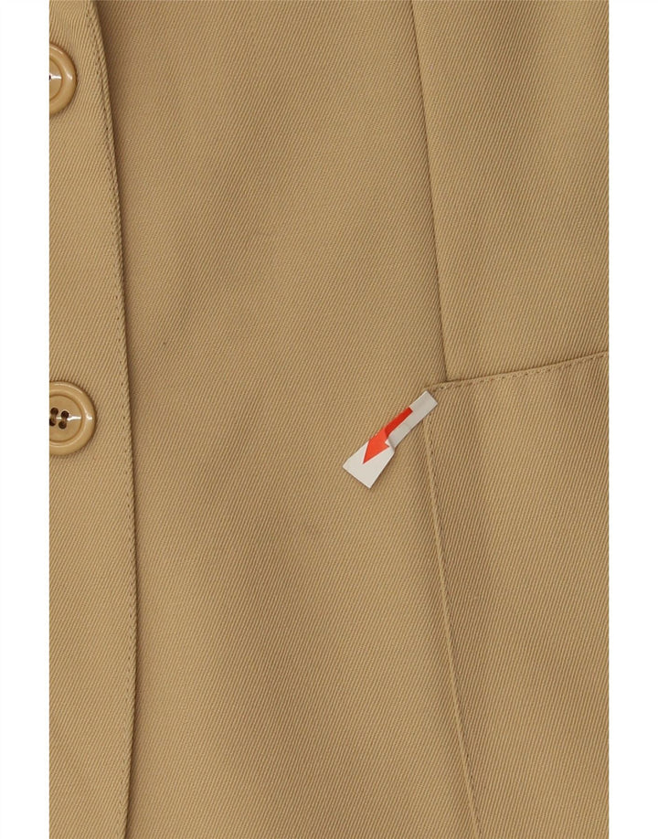 Giacca blazer vintage da donna a 2 bottoni IT 42 Beige medio
