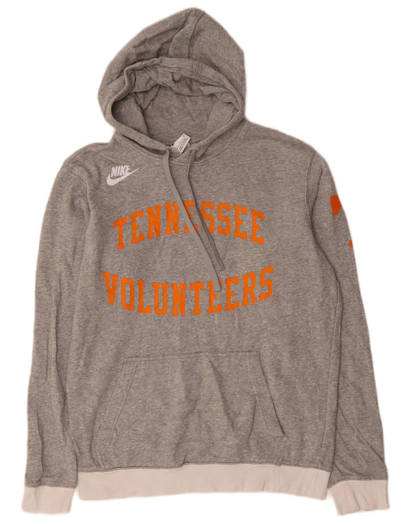 Felpa con cappuccio grafica Nike Tennessee Volunteers da uomo, piccola, color grigio
