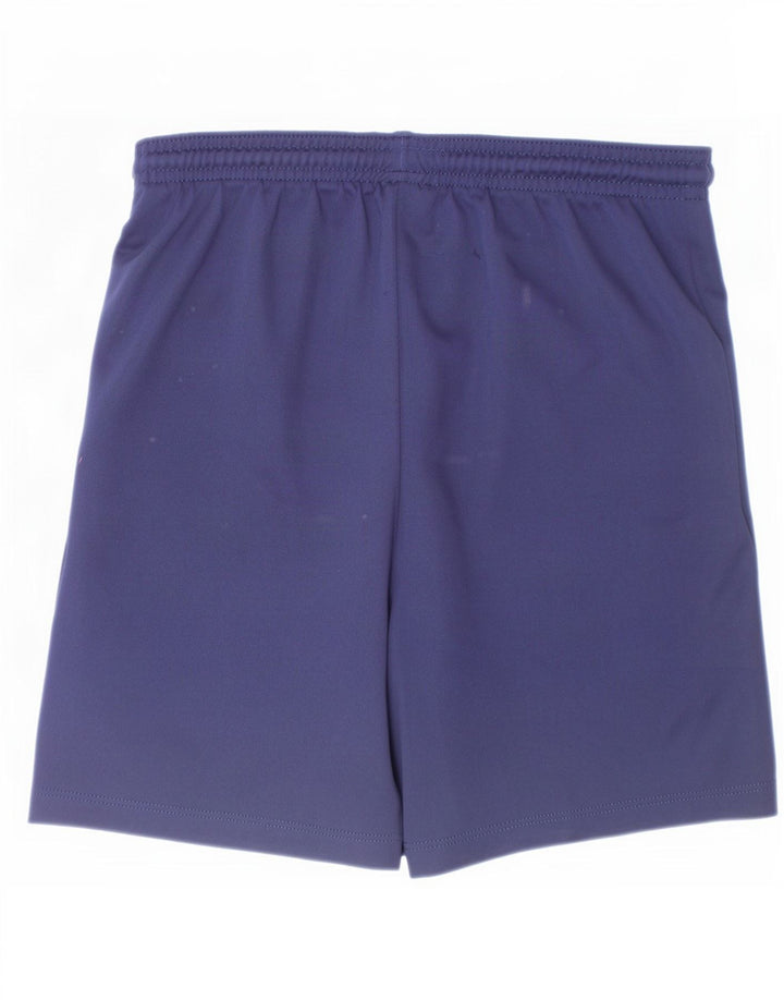 Pantaloncini sportivi Nike da ragazzo Dri Fit 10-11 anni medio blu navy poliestere